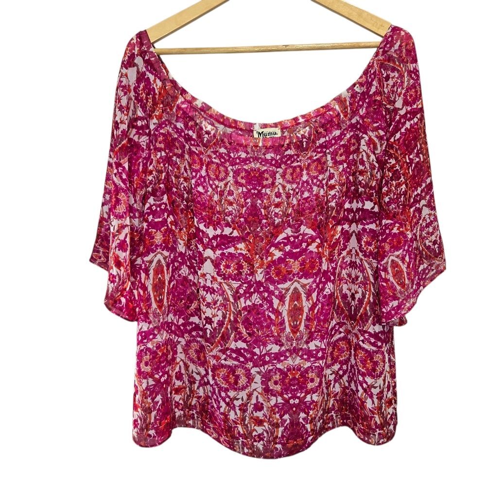 Show Me Your MuMu Sheer Blouse